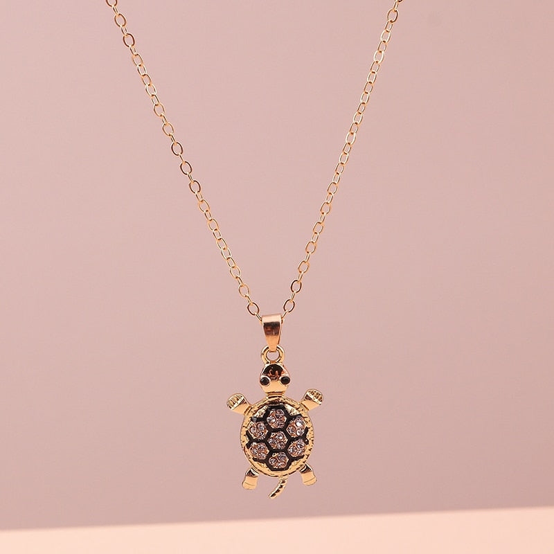Pendentif tortue or - Mer Aux Trésors