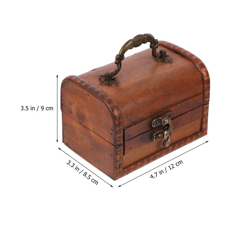 WOODSEA wooden pirate chest