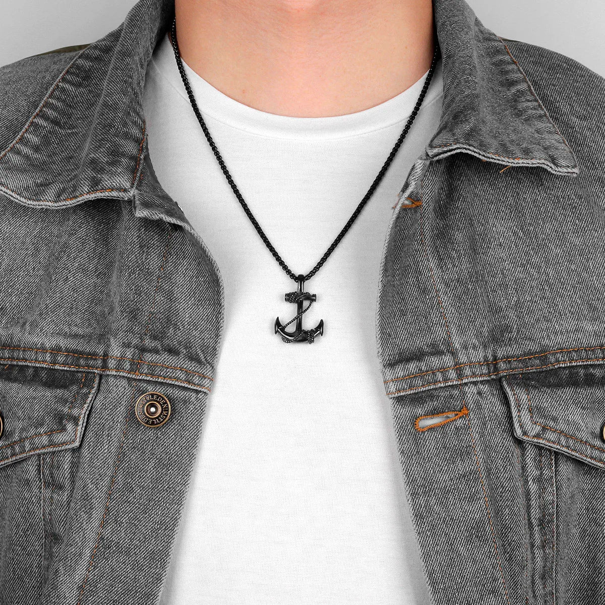 Pendentif ancre NAVIGATOR