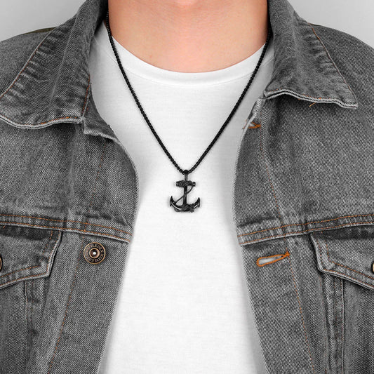 Pendentif ancre NAVIGATOR