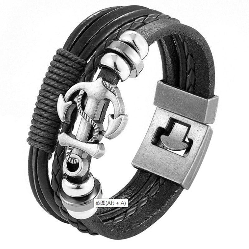Bracelet ancre homme ANCHORUS