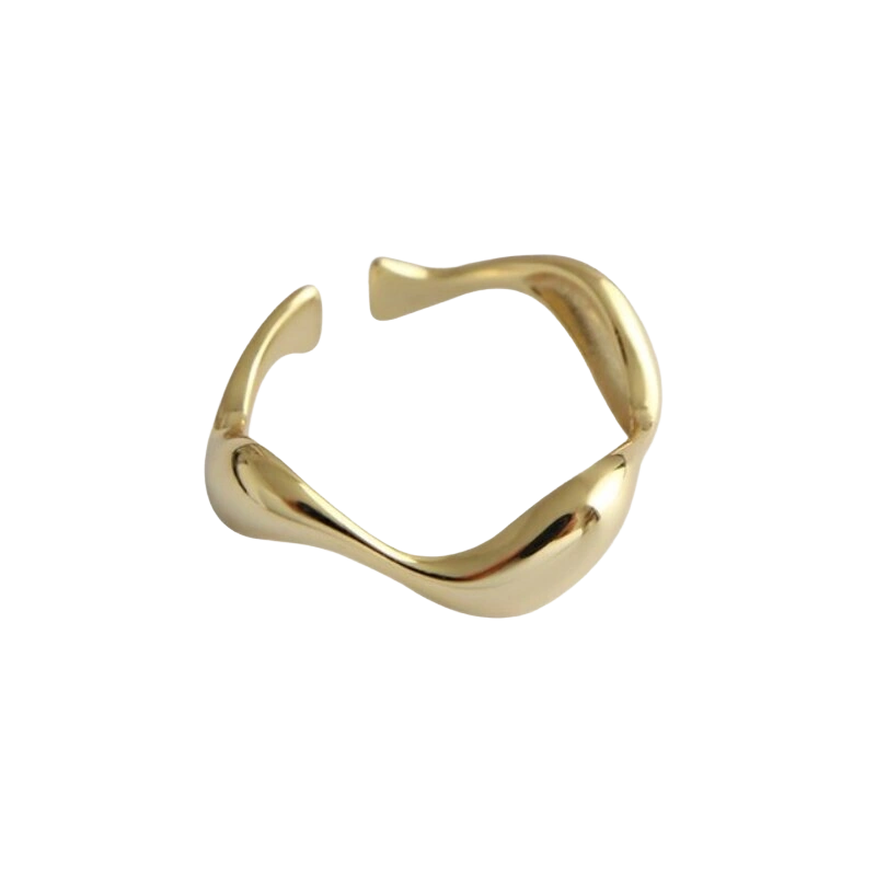 Bague la vague de l'océan KAIKA