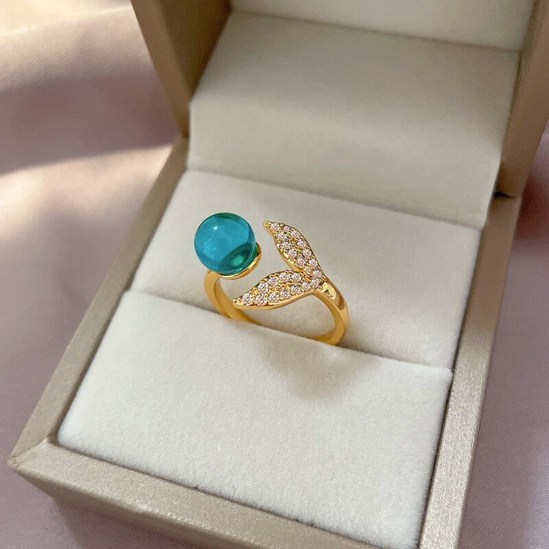 Bague sirène - Mer Aux Trésors