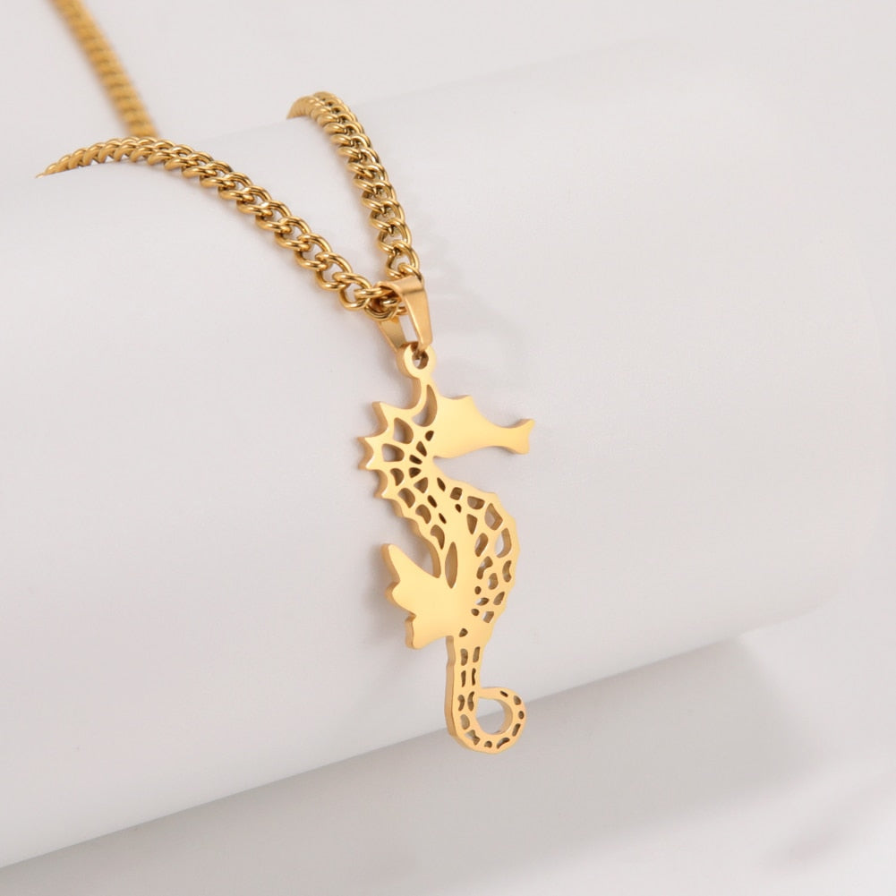 Collier hippocampe - Mer Aux Trésors