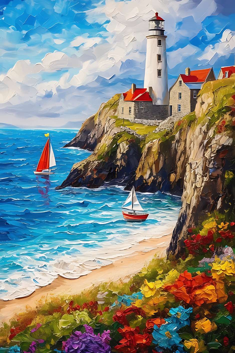 Tableau Bretagne mer SERENADE ATLANTIQUE