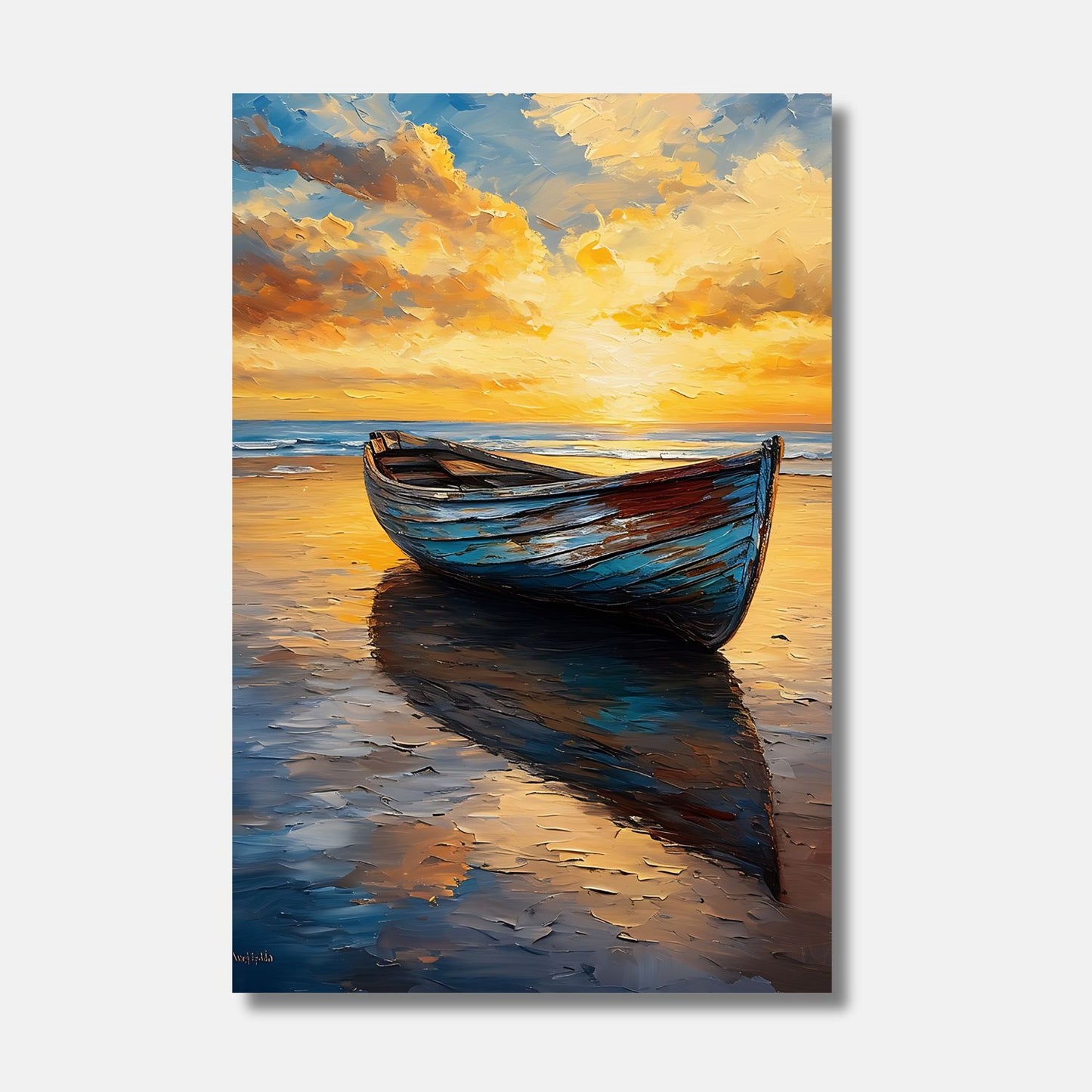 Brittany RIVAGE seaside painting