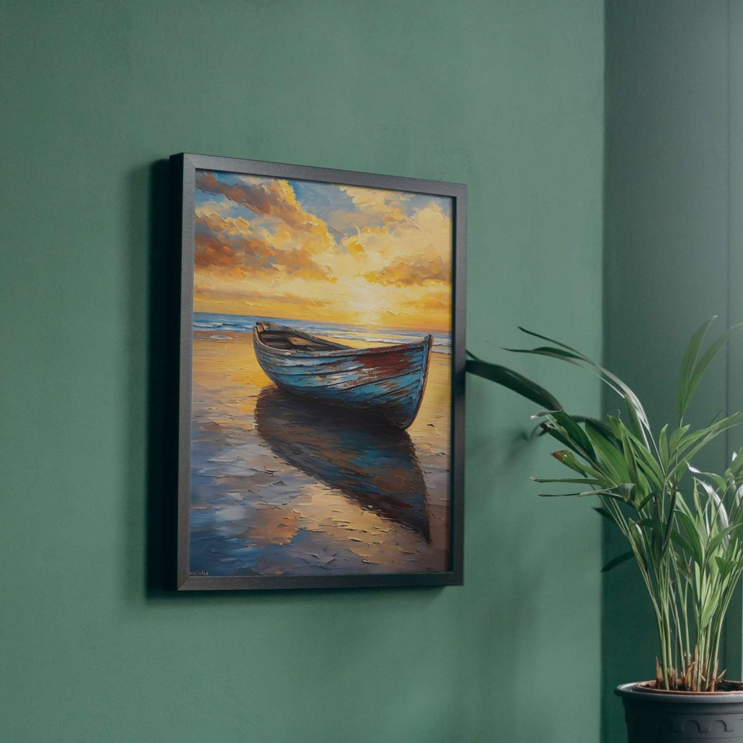 Brittany RIVAGE seaside painting