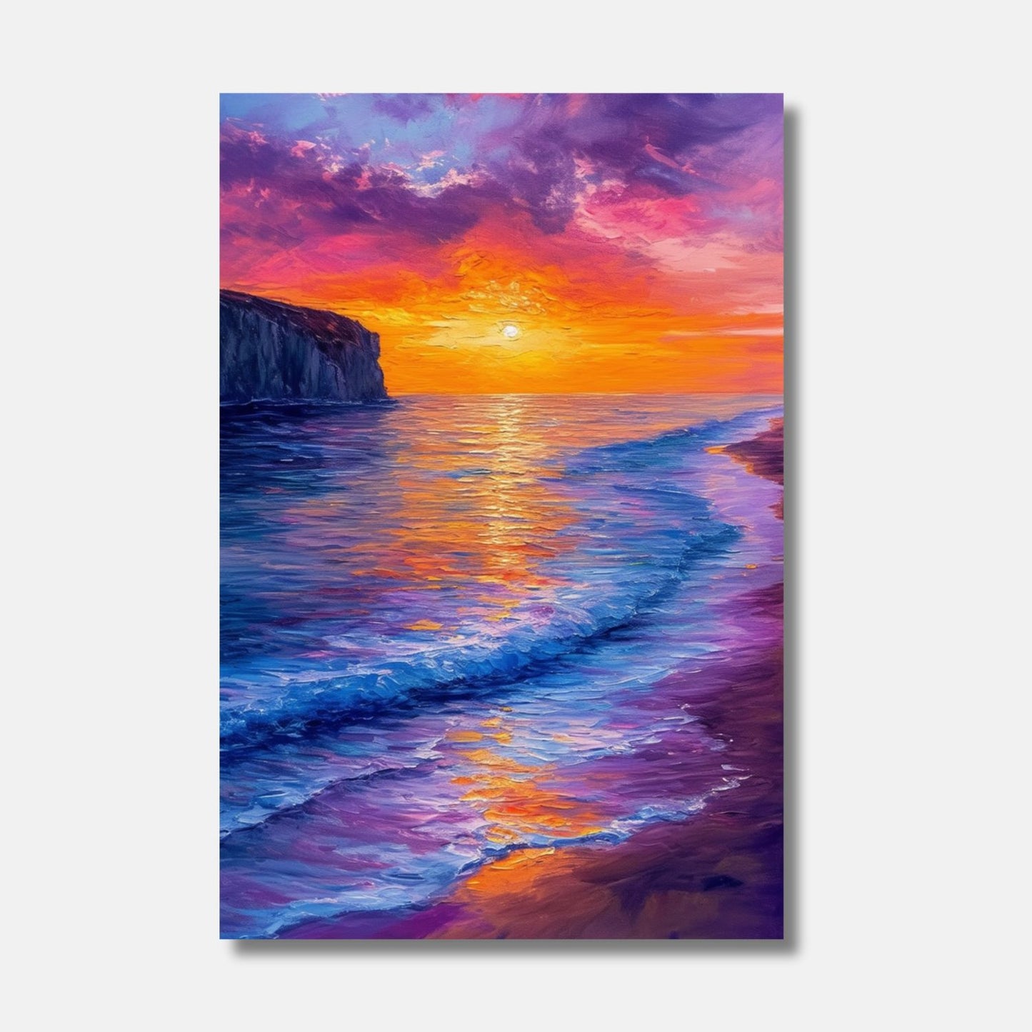 Brittany RIVAGE seaside painting