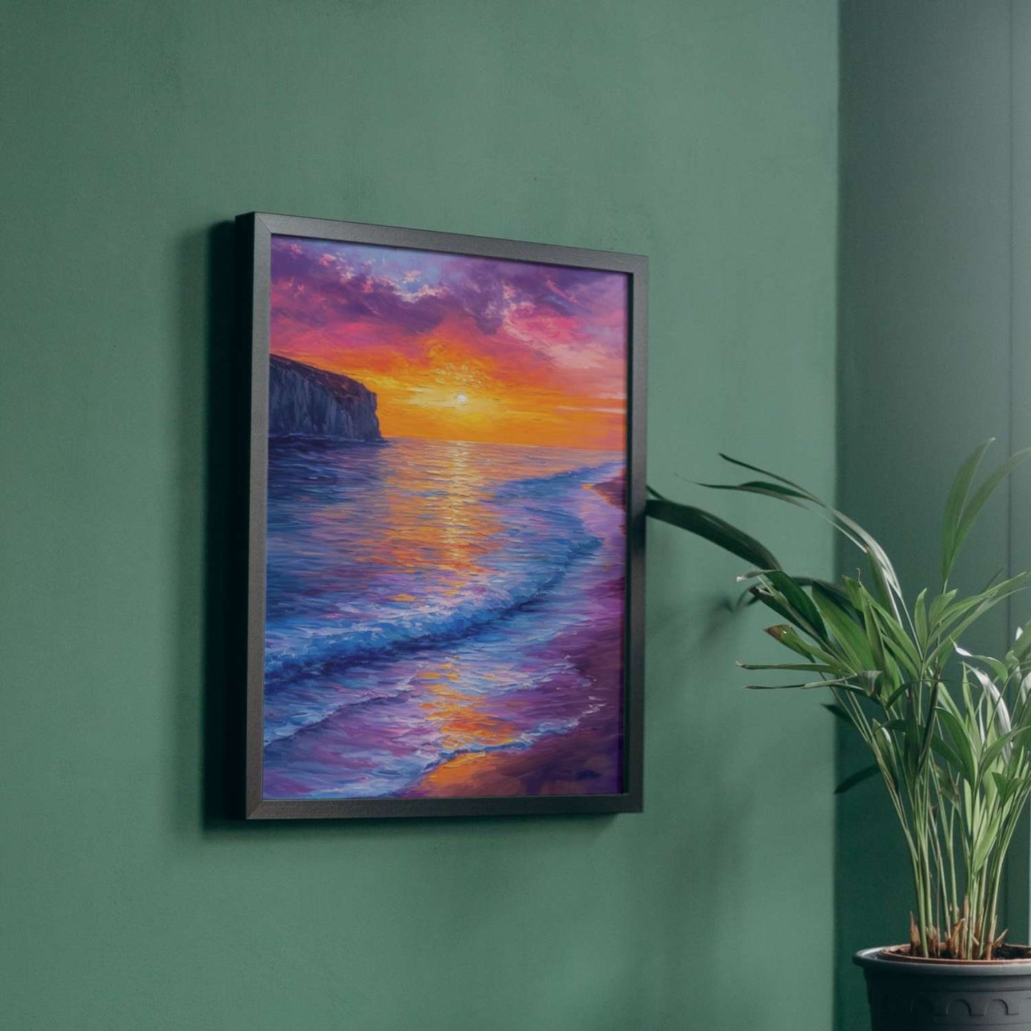Brittany RIVAGE seaside painting