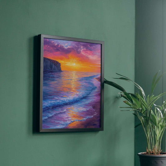 Brittany RIVAGE seaside painting