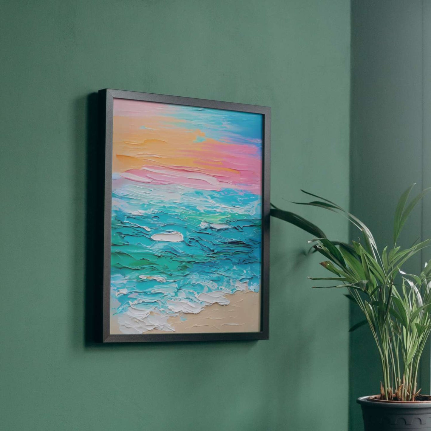 Brittany RIVAGE seaside painting