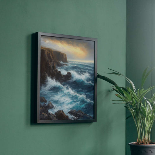 Brittany RIVAGE seaside painting