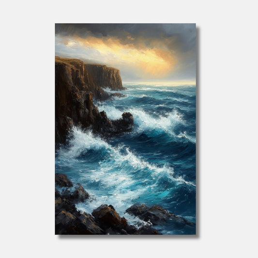 Brittany RIVAGE seaside painting