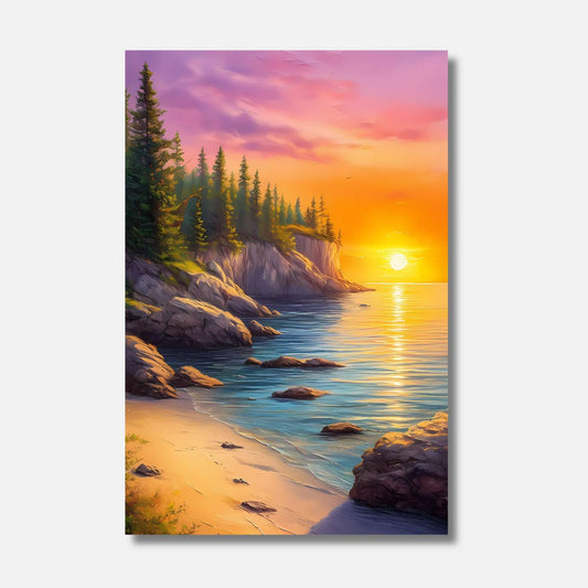 Brittany RIVAGE seaside painting