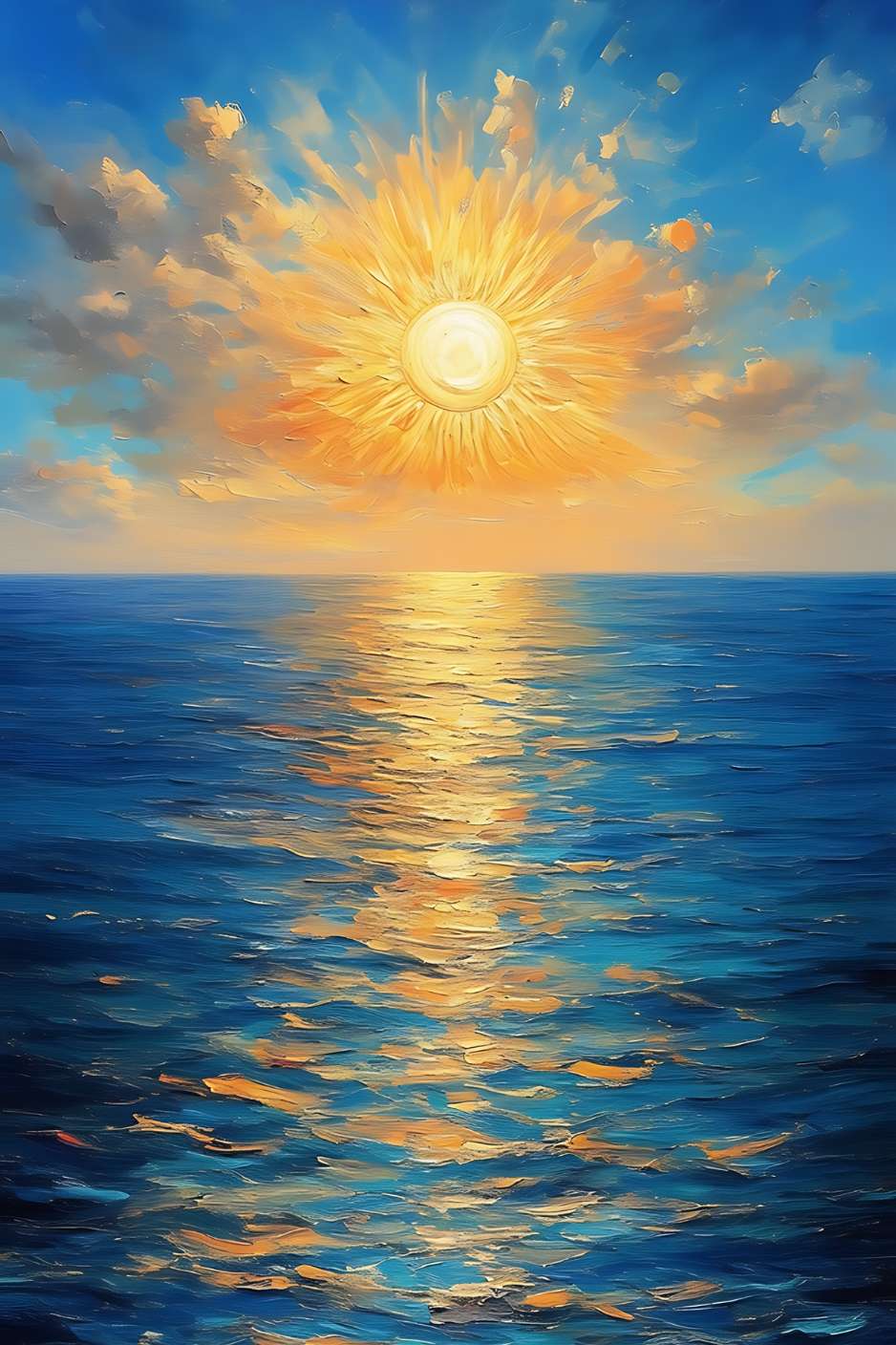 Tableau soleil ÉCLAT DIVIN