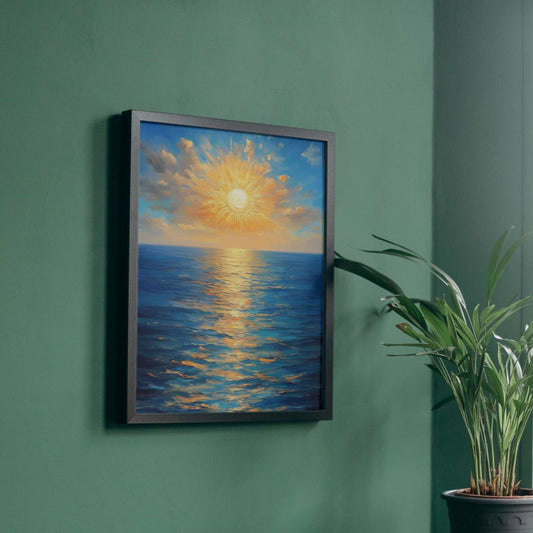Tableau soleil ÉCLAT DIVIN