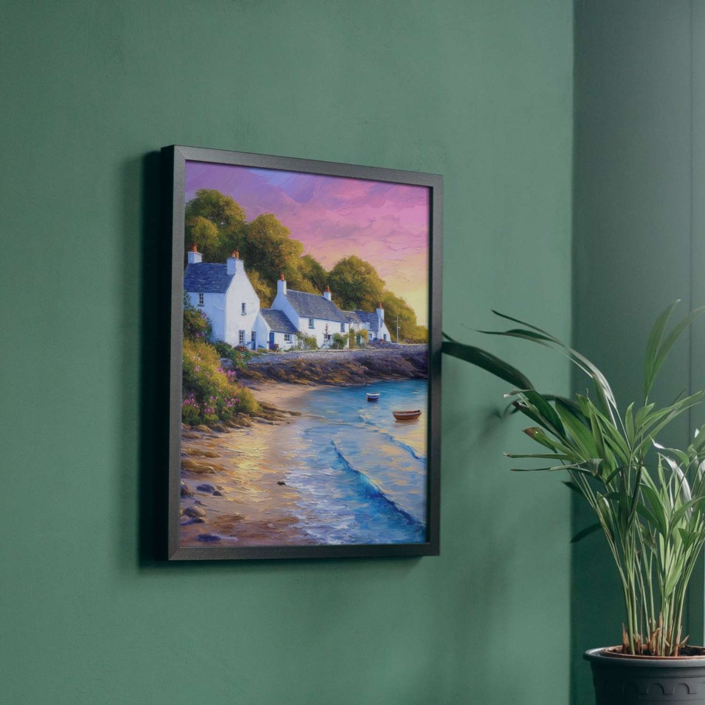 Brittany RIVAGE seaside painting