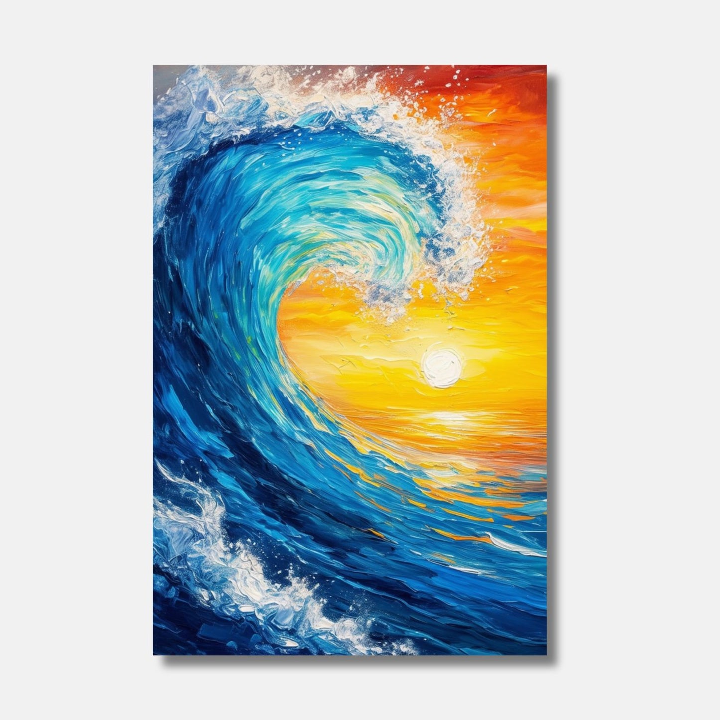 Painting on the AZURINE sea