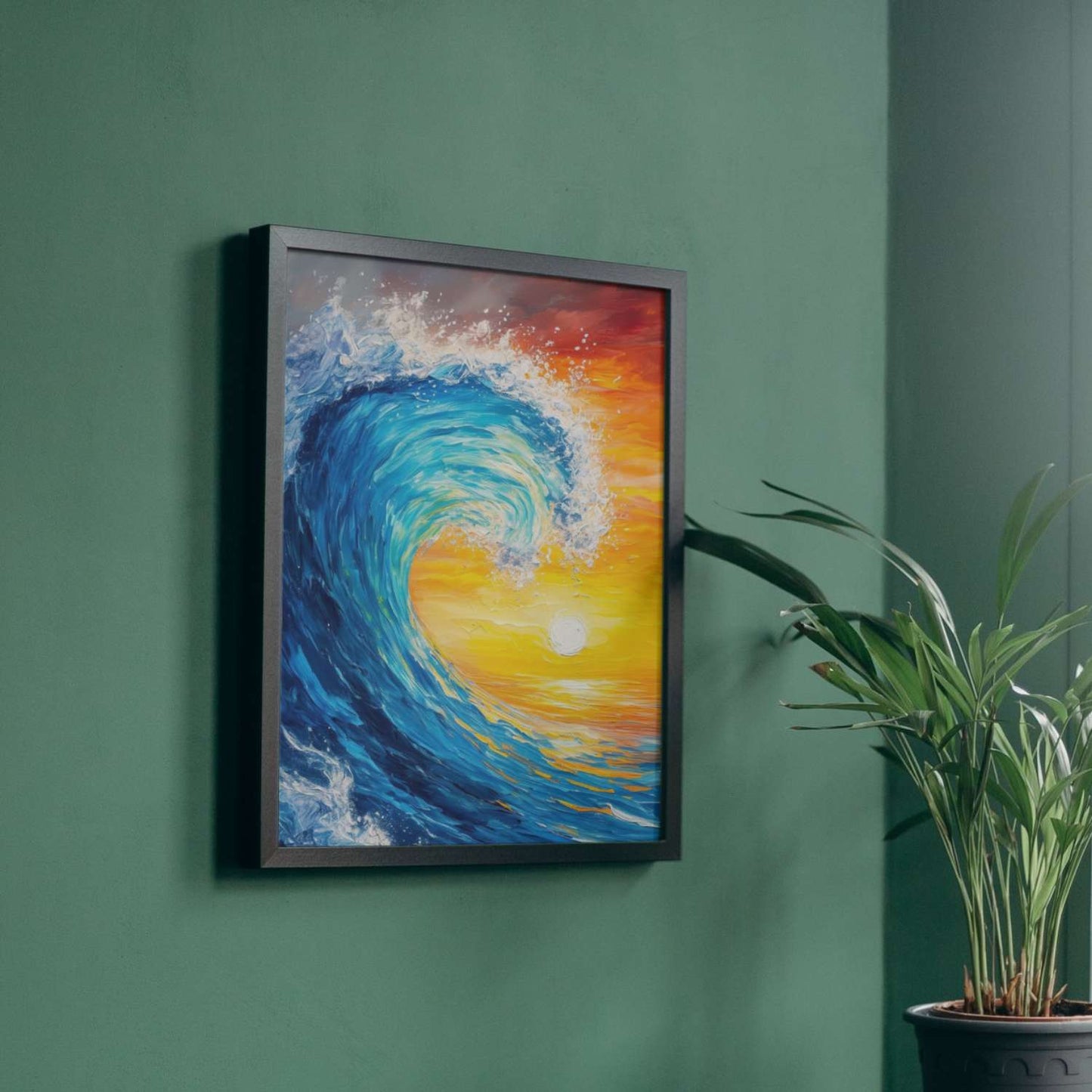 Painting on the AZURINE sea