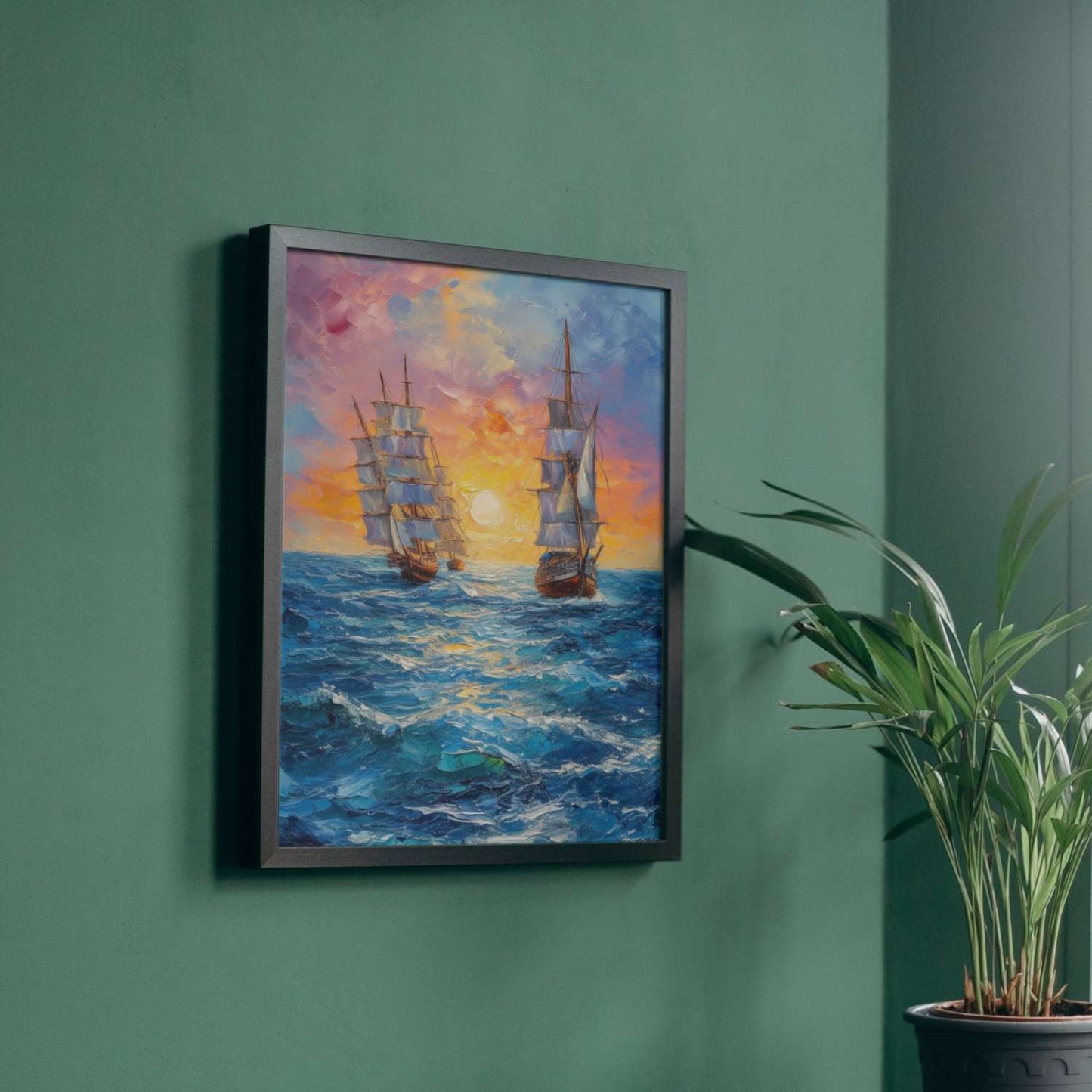 Tableaux mer et bateaux SOUFFLE DES MERS