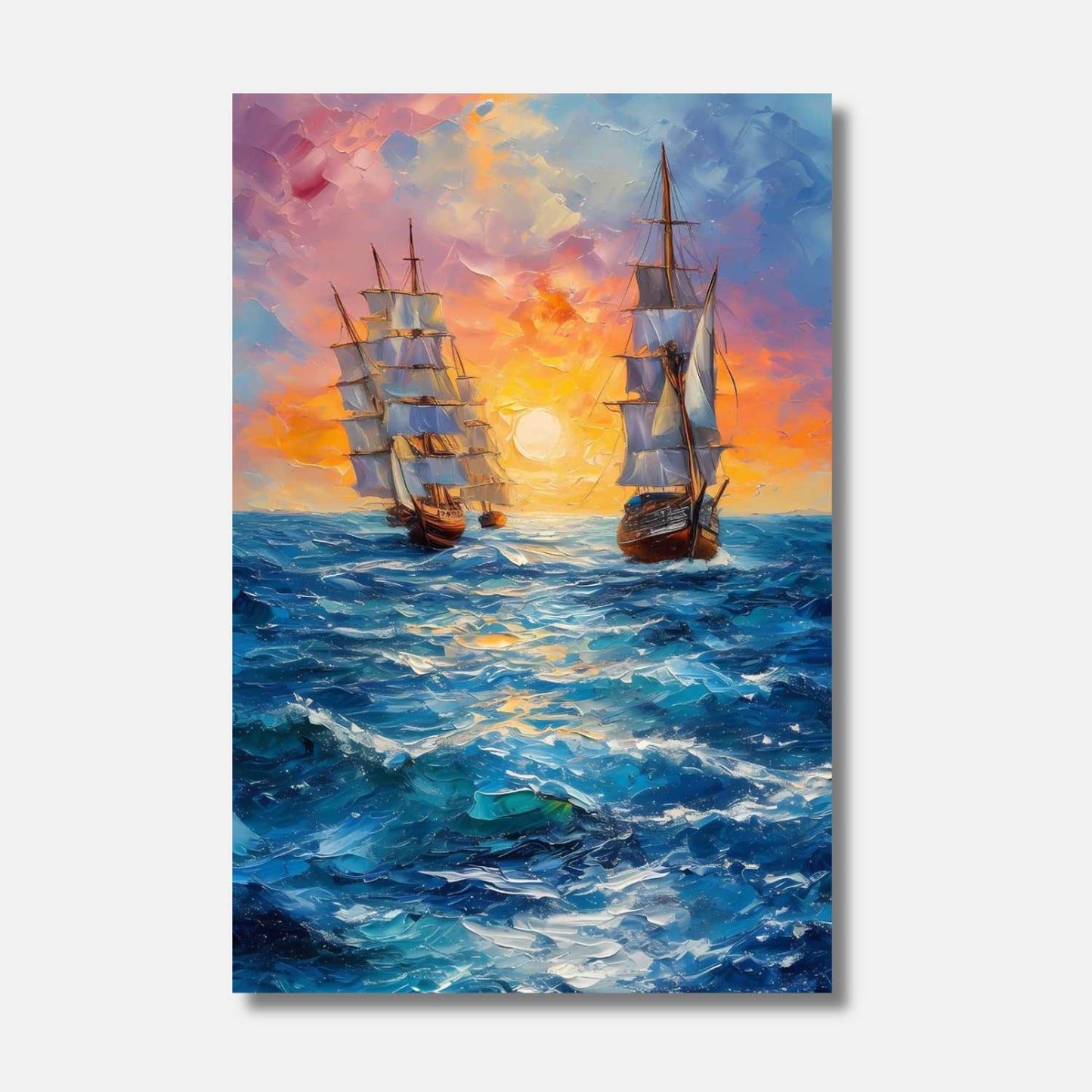 Tableaux mer et bateaux SOUFFLE DES MERS