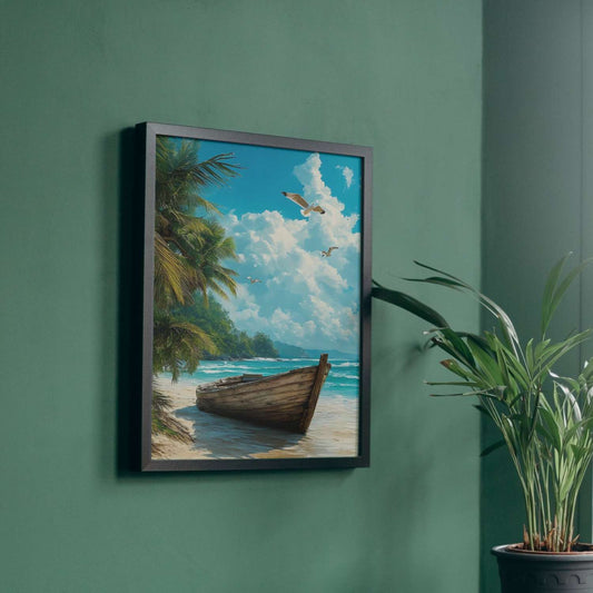 Brittany RIVAGE seaside painting