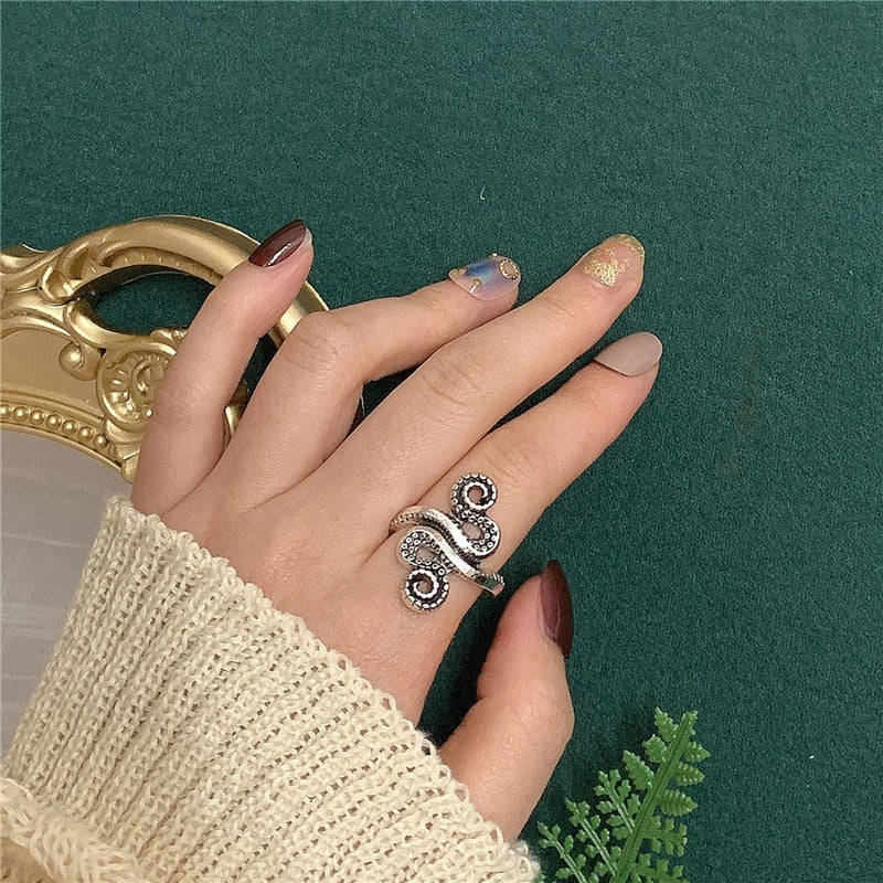 Bague pieuvre - Mer Aux Trésors