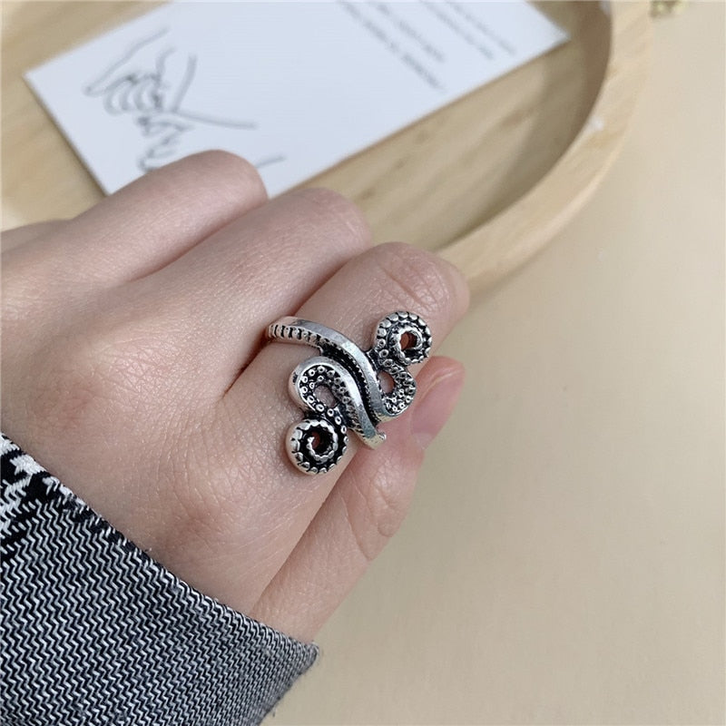 Bague pieuvre - Mer Aux Trésors