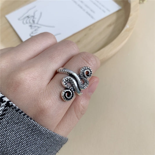 Bague pieuvre - Mer Aux Trésors