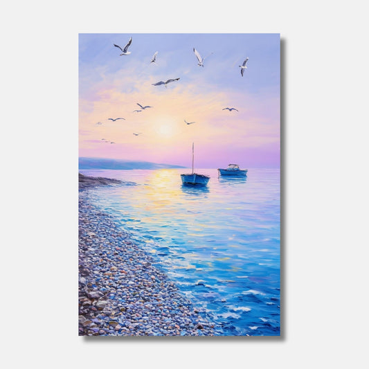 REFLECT seaside canvas