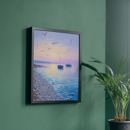 REFLECT seaside canvas
