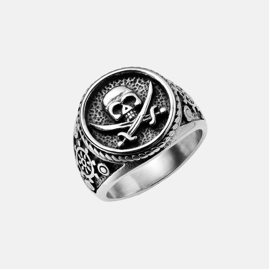 Bague pirate tête de mort - Mer Aux Trésors