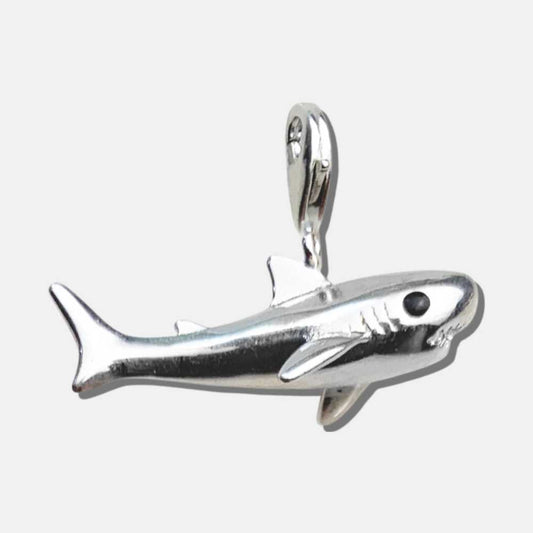 Pendentif requin en argent véritable MANO - Mer Aux Trésors