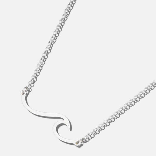 Bracelet vague argentée KALA - Mer Aux Trésors