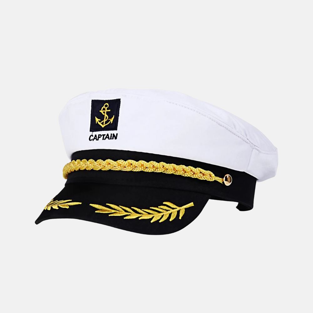 Casquette de marin noire et blanche - Mer Aux Trésors