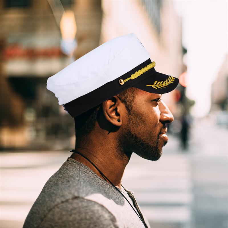 Casquette de marin noire et blanche - Mer Aux Trésors