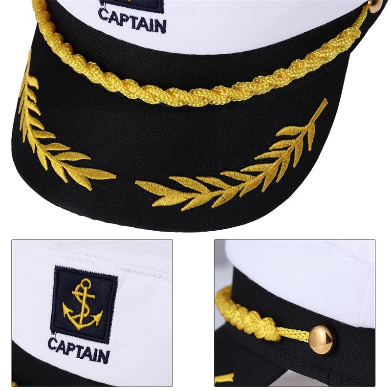 Casquette de marin noire et blanche - Mer Aux Trésors
