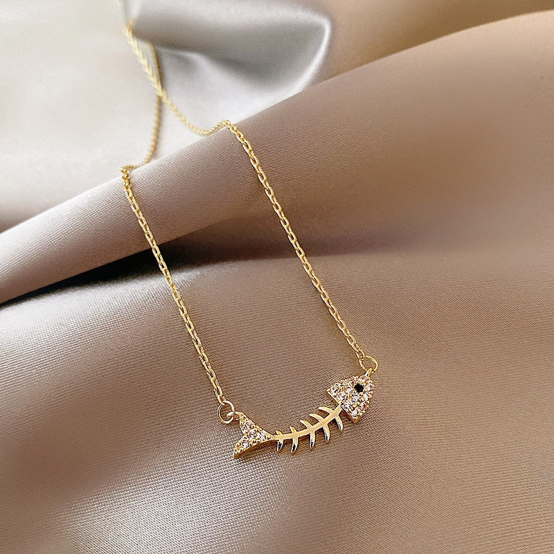 Pendentif poisson or - Mer Aux Trésors