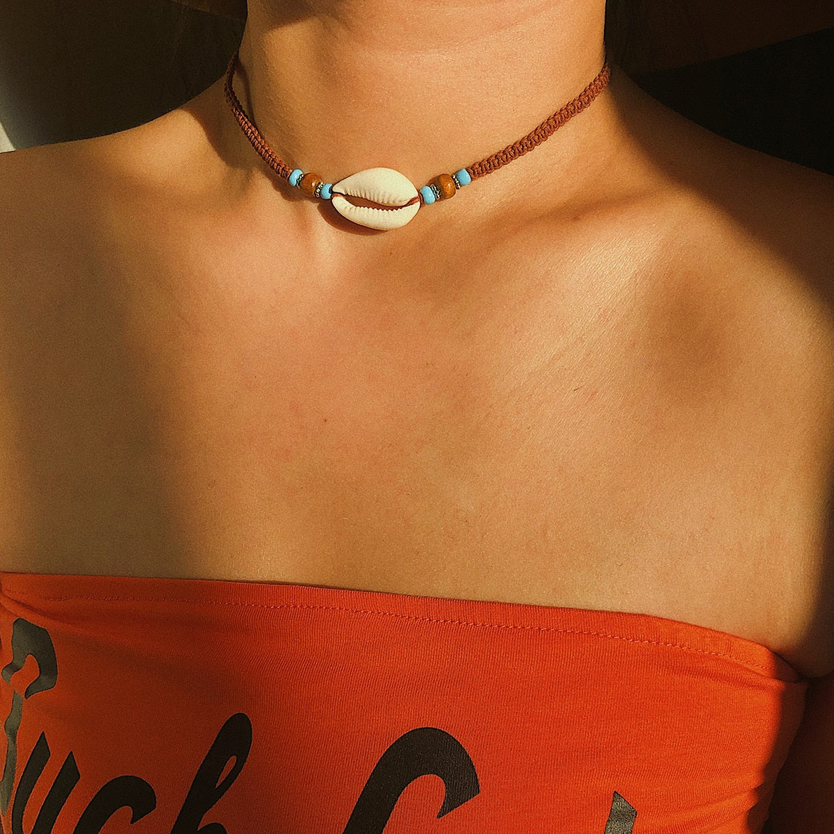 Collier coquillage femme - Mer Aux Trésors