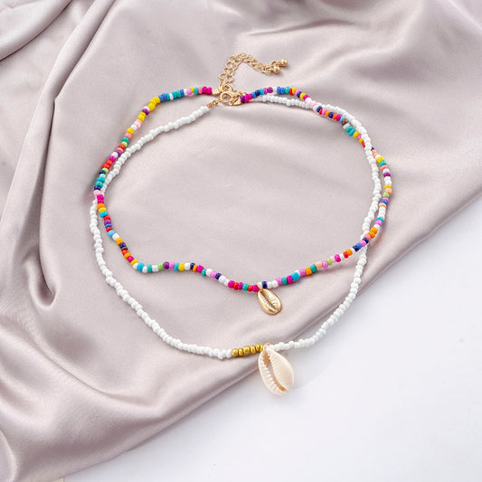 Collier coquillage tahitien - Mer Aux Trésors
