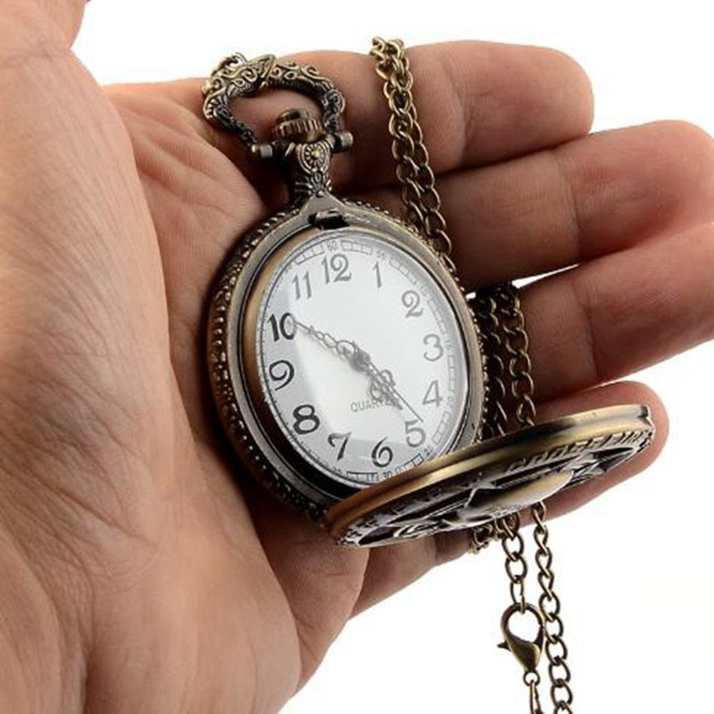 Montre pirate des caraïbes bonze antique - Mer Aux Trésors