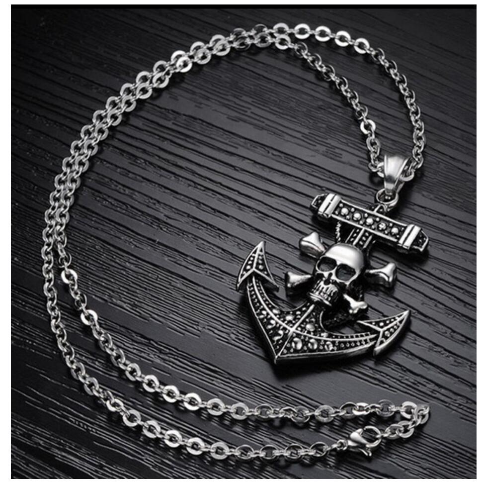 Collier ancre marine - Mer Aux Trésors