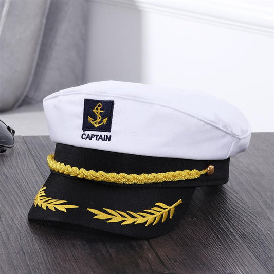 Casquette de marin noire et blanche - Mer Aux Trésors