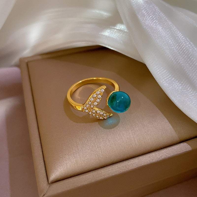 Bague sirène - Mer Aux Trésors
