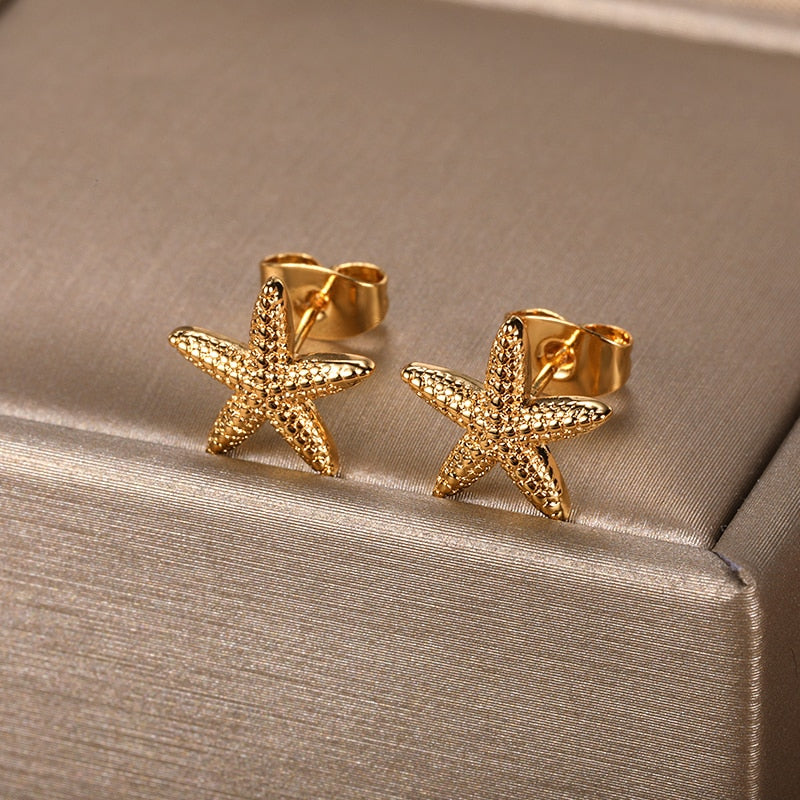 STELLARIA starfish earrings