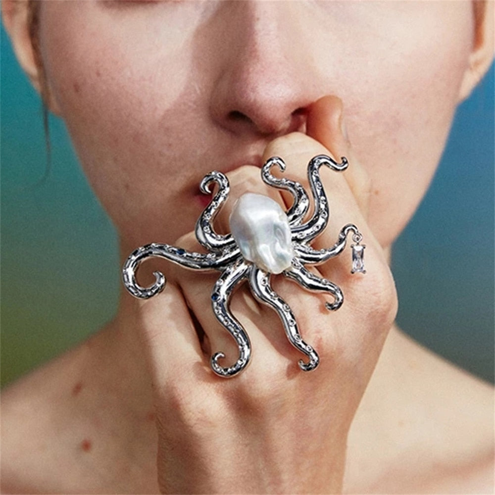 Bague octopus - Mer Aux Trésors