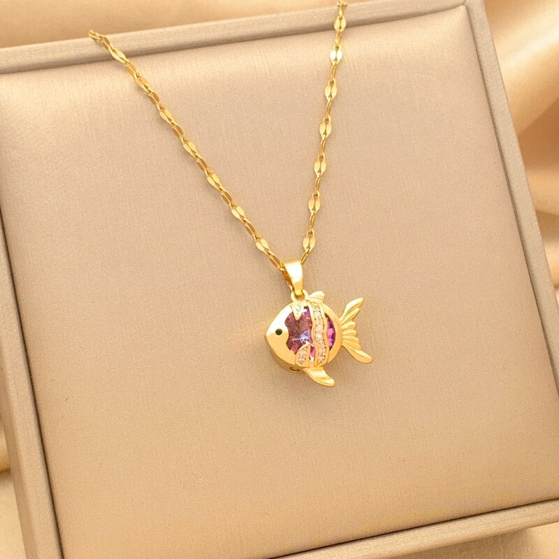Pendentif poisson - Mer Aux Trésors