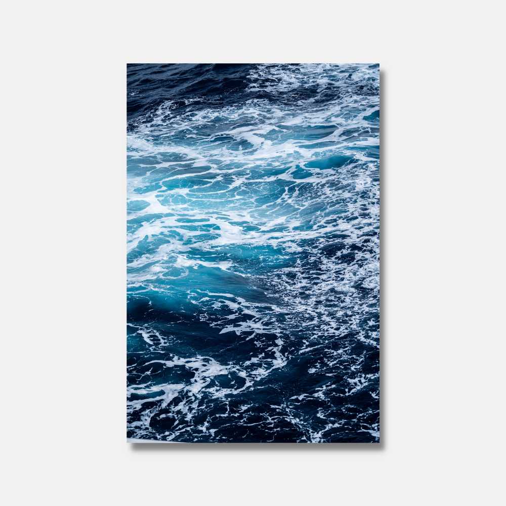Tableau mer bleue en eau profonde - Mer Aux Trésors