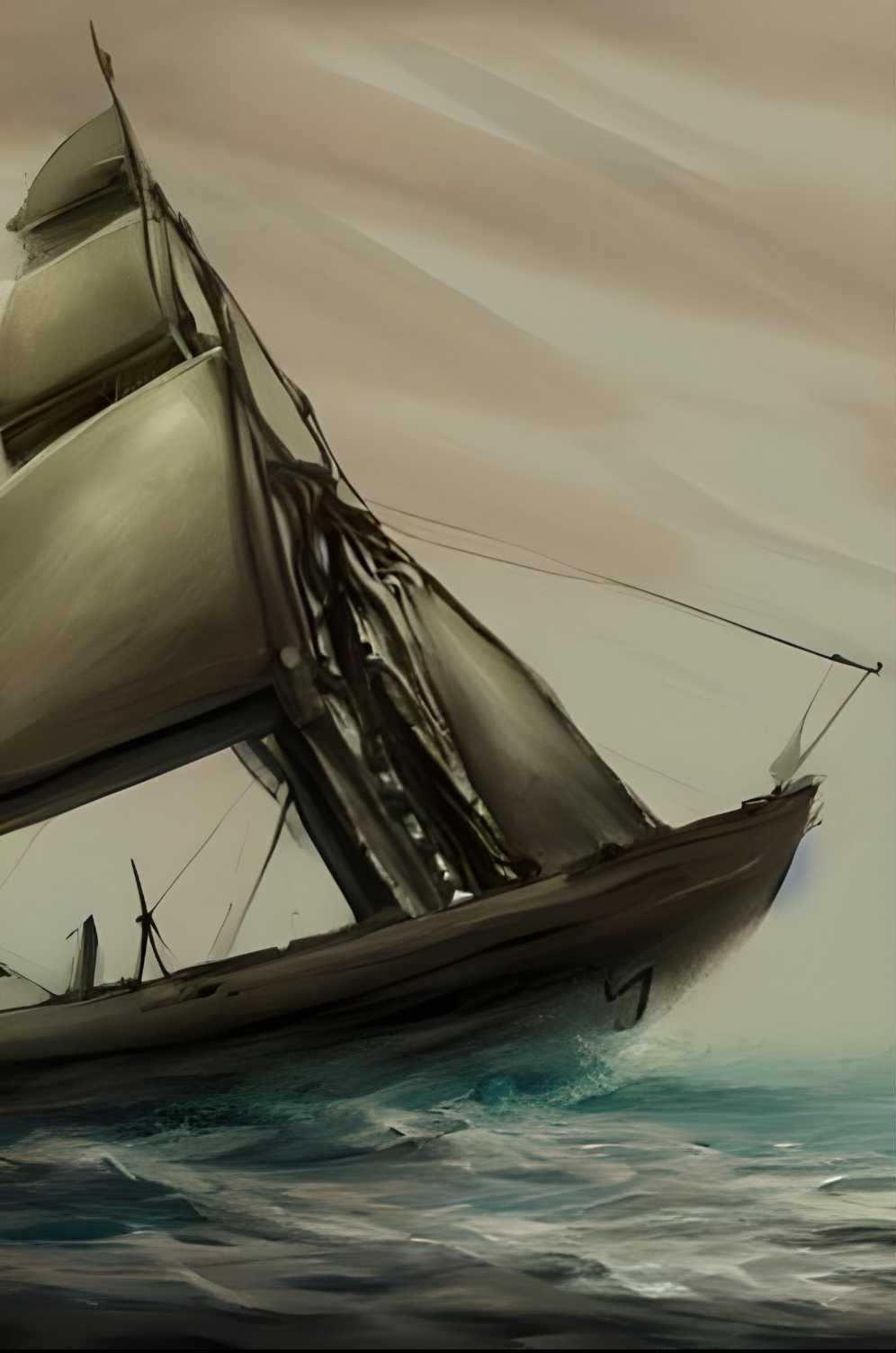 Tableau peinture marine - Mer Aux Trésors