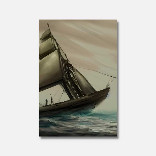 Tableau peinture marine - Mer Aux Trésors